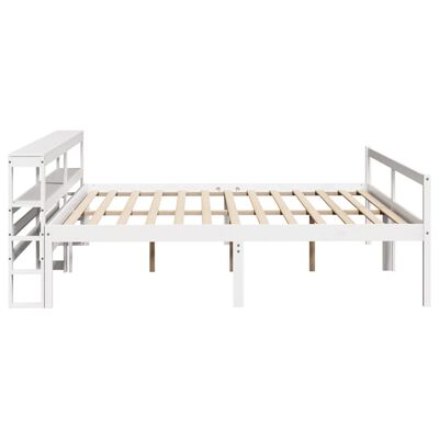 vidaXL Letto Anziani con Testiera Bianco 180x200cm Legno Massello Pino