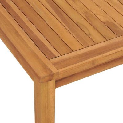 vidaXL Set da Pranzo per Giardino 3 pz in Legno Massello di Teak