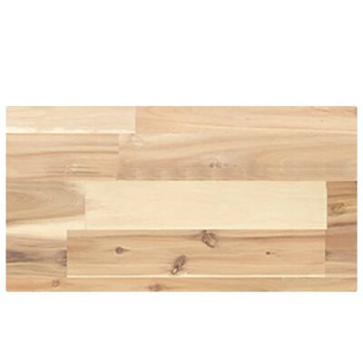 vidaXL Mensole da Parete 4 pz 40x20x4 cm Legno Acacia Non Trattato