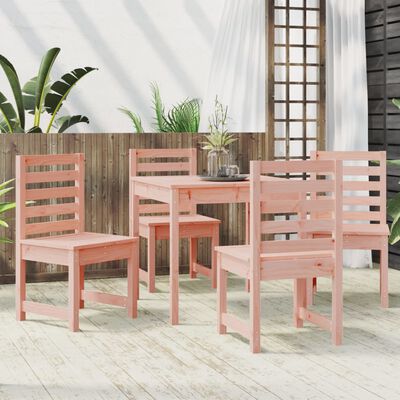 vidaXL Set da Pranzo per Giardino 5 pz in Legno Massello di Douglas