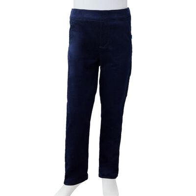 Pantaloni da Bambino Blu Marino Scuro 128