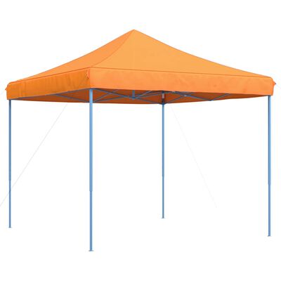 vidaXL Tenda da Festa Pieghevole Pop-Up Arancione 292x292x315 cm