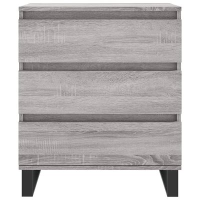 vidaXL Credenza Grigio Sonoma 60x35x70 cm in Legno Multistrato