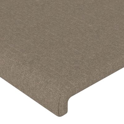 vidaXL Testiere 4 pz Tortora 72x5x78/88 cm in Tessuto