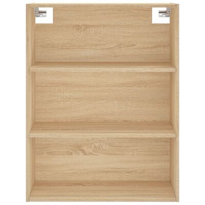 vidaXL Credenza Rovere Sonoma 69,5x34x180 cm in Legno Multistrato