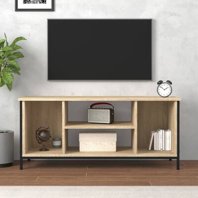 vidaXL Mobile Porta TV Rovere Sonoma 102x35x45 cm in Legno Multistrato