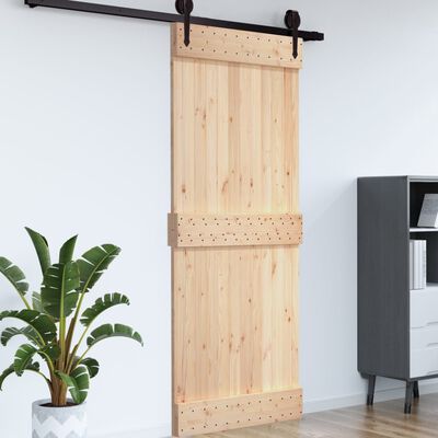 vidaXL Porta NARVIK 100x210 cm in Legno Massello di Pino