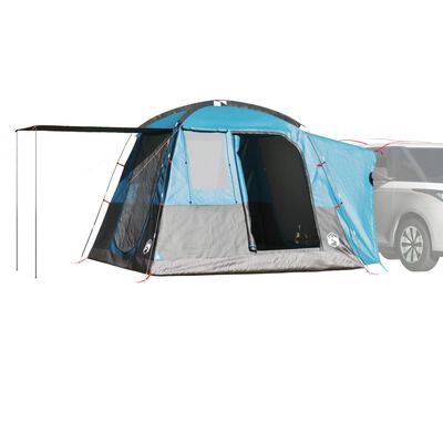 vidaXL Tenda da Campeggio da Auto per 4 Persone Blu Impermeabile