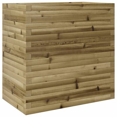 vidaXL Fioriera da Giardino 70x40x68,5 cm in Legno di Pino Impregnato