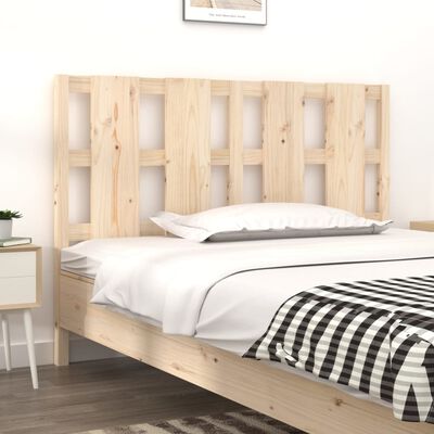 vidaXL Testiera per Letto 145,5x4x100 cm Legno Massello di Pino