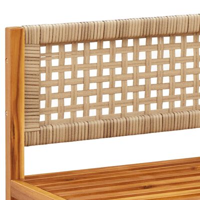 vidaXL Set Divano Giardino 9 pz con Cuscini Legno Massello di Acacia