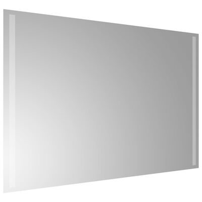 vidaXL Specchio da Bagno con Luci LED 60x90 cm