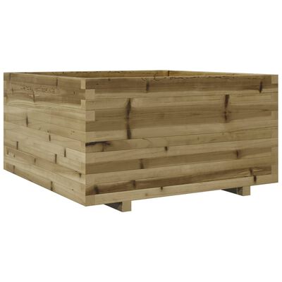 vidaXL Fioriera da Giardino 90x90x49,5 cm in Legno di Pino Impregnato