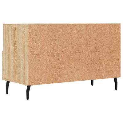 vidaXL Mobile per TV Rovere Sonoma 80x36x50 cm Legno Multistrato