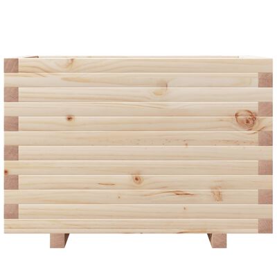 vidaXL Fioriera da Giardino 70x40x49,5 cm in Legno Massello di Pino