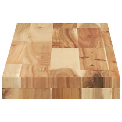 vidaXL Piano per Tavolo 80x20x4cm Rettangolare Legno Massello Acacia