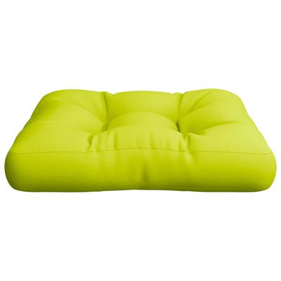 vidaXL Cuscino per Pallet Verde Brillante 60x60x12 cm in Tessuto