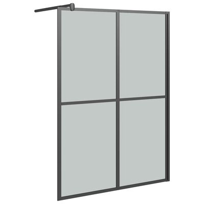 vidaXL Cabina Doccia 140x195 cm con Vetro Temperato Scuro