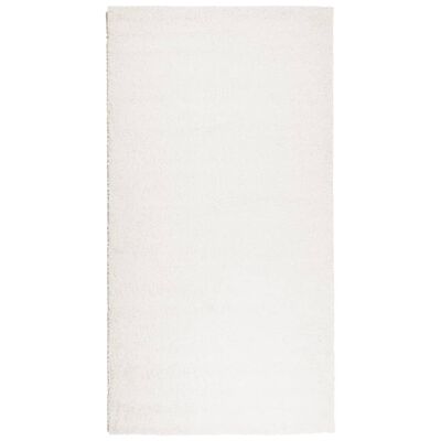 vidaXL Tappeto Shaggy PAMPLONA a Pelo Lungo Moderno Crema 80x150 cm