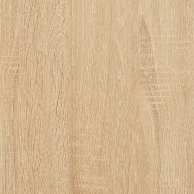 vidaXL Credenze 2 pz Rovere Sonoma in Legno Multistrato