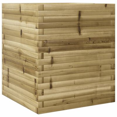 vidaXL Fioriera da Giardino 60x60x68,5 cm in Legno di Pino Impregnato