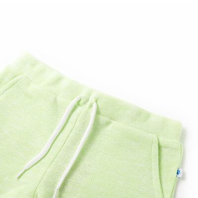 Pantaloncini per Bambini con Coulisse Giallo Neon 116