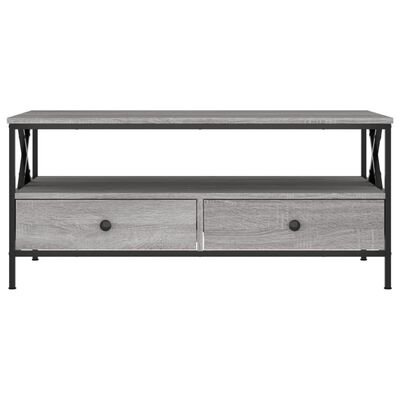 vidaXL Tavolino da Salotto Grigio Sonoma 100x51x45cm Legno Multistrato