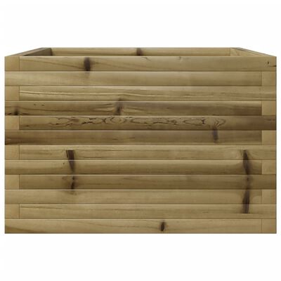 vidaXL Fioriera da Giardino 70x70x45,5 cm in Legno di Pino Impregnato