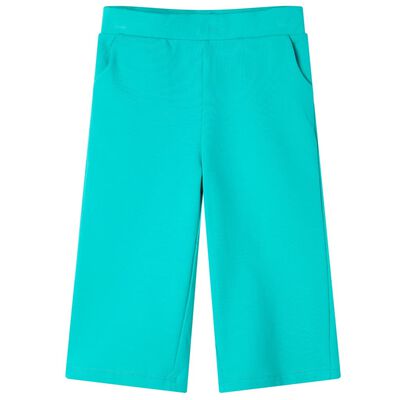 Pantaloni per Bambini a Gamba Larga Menta 116