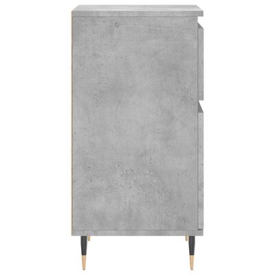 vidaXL Credenza Grigio Cemento 40x35x70 cm in Legno Multistrato