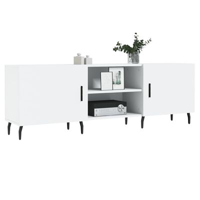 vidaXL Mobile Porta TV Bianco 150x30x50 cm in Legno Multistrato