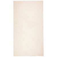 vidaXL Tappeto a Pelo Corto HUARTE Morbido e Lavabile Beige 60x110 cm