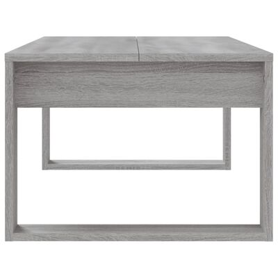 vidaXL Tavolino da Salotto Grigio Sonoma 102x50x35cm Legno Multistrato