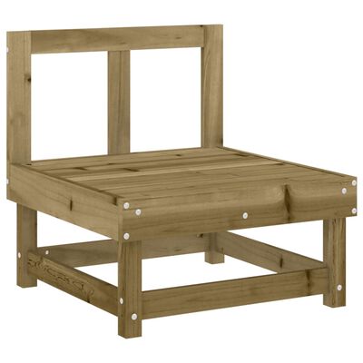 vidaXL Set Salotto da Giardino 7 pz in Legno Impregnato di Pino