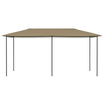 vidaXL Gazebo 2,98x5,3x2,59 m Grigio Talpa 160 g/m²