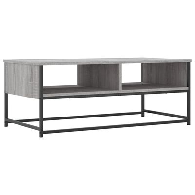 vidaXL Tavolino da Salotto Grigio Sonoma 100x51x40cm Legno Multistrato