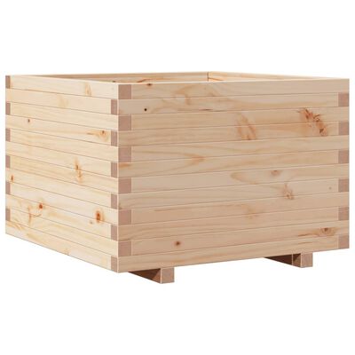 vidaXL Fioriera da Giardino 70x70x49,5 cm in Legno Massello di Pino