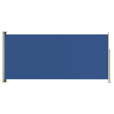 vidaXL Tenda Laterale Retrattile per Patio 140x300 cm Blu