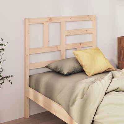 vidaXL Testiera per Letto 106x4x104 cm in Legno Massello di Pino