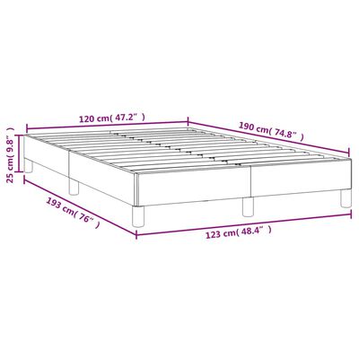 vidaXL Giroletto Grigio Chiaro 120x190 cm in Tessuto