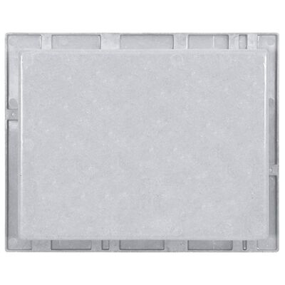 vidaXL Nicchia da Doccia in Grigio Opaco 41x51x10 cm