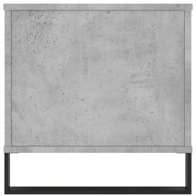 vidaXL Tavolino Salotto Grigio Cemento 90x44,5x45 cm Legno Multistrato