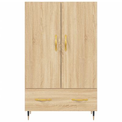 vidaXL Credenza Rovere Sonoma 69,5x31x115 cm in Legno Multistrato