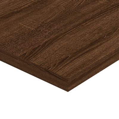 vidaXL Mensole Parete 4pz Rovere Marrone 60x30x1,5cm Legno Multistrato