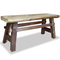 Panca legno - Sedute rustiche, naturali e stilose - vidaXL