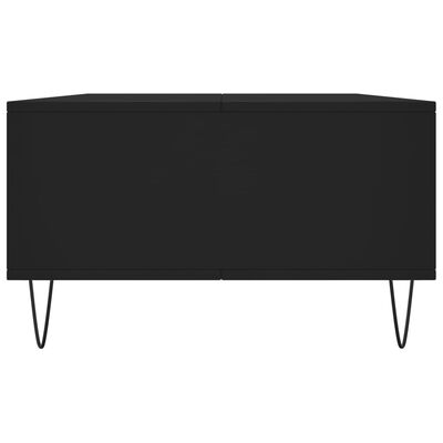 vidaXL Tavolino da Salotto Nero 104x60x35 cm in Legno Multistrato