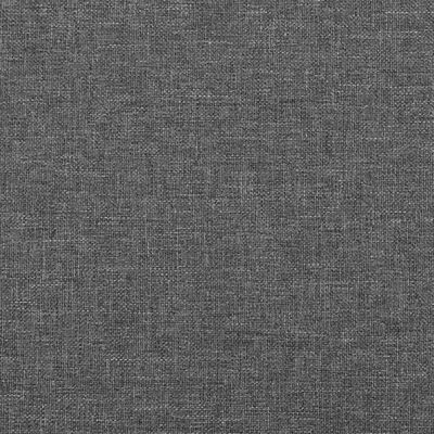 vidaXL Testiera ad Orecchio Grigio Scuro 83x23x78/88 cm in Tessuto