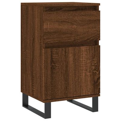 vidaXL Credenza Rovere Marrone 40x35x70 cm in Legno Multistrato