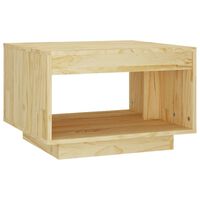 vidaXL Tavolino da Salotto 50x50x33,5 cm in Legno Massello di Pino