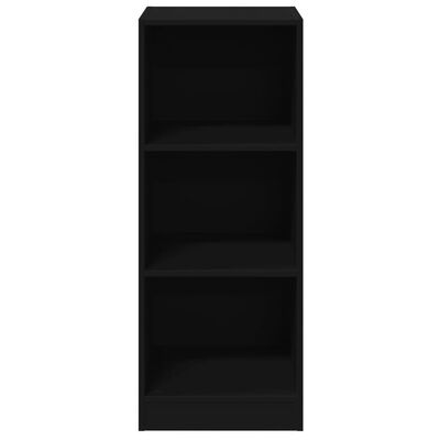 vidaXL Armadio Nero 48x41x102 cm in Legno Multistrato